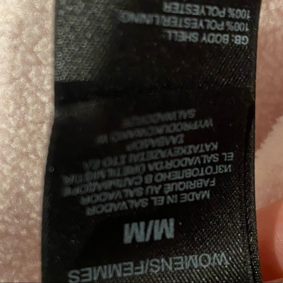 {North Face} pink ribbon RDT fleece jacket - Picture 4 of 4